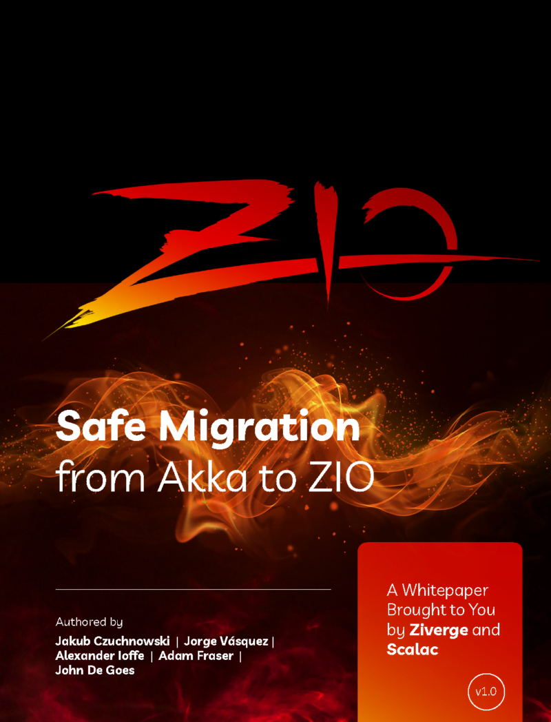 Akka Alternatives - Safe Migration from Akka to ZIO ebook