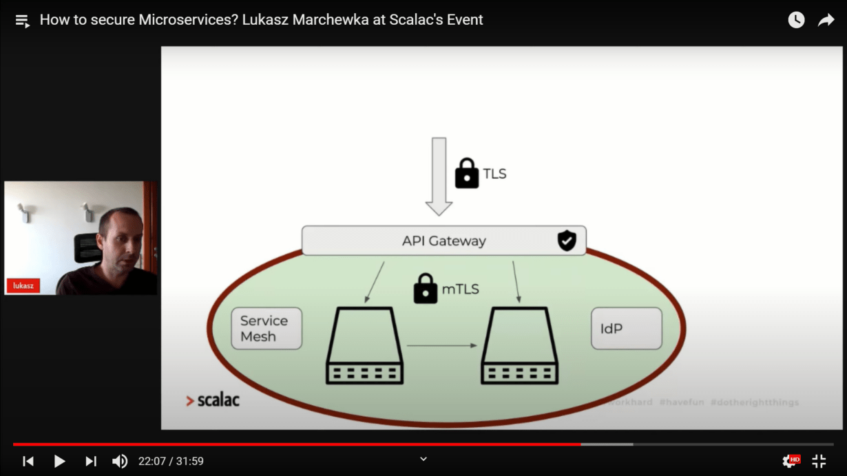 secure microservices