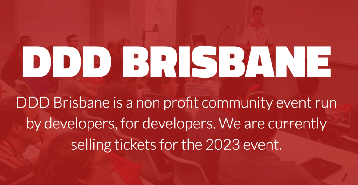 DDD Brisbane 2023 