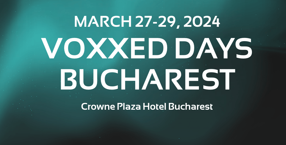 Voxxed Days Bucharest 2024