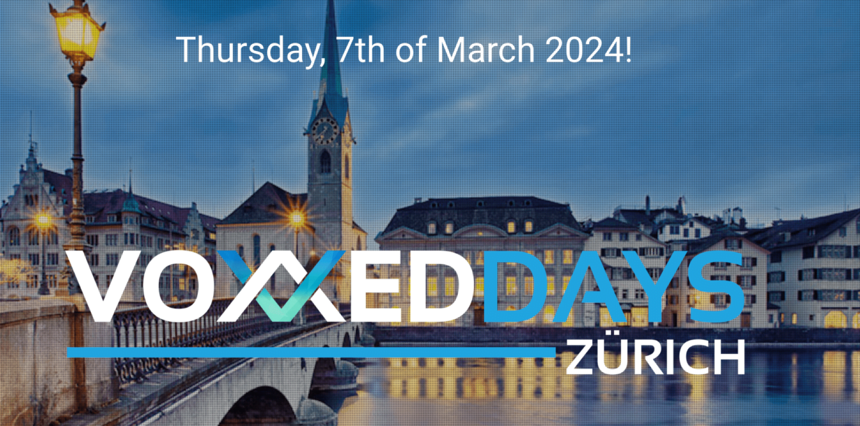 Voxxed Days Zürich 2024