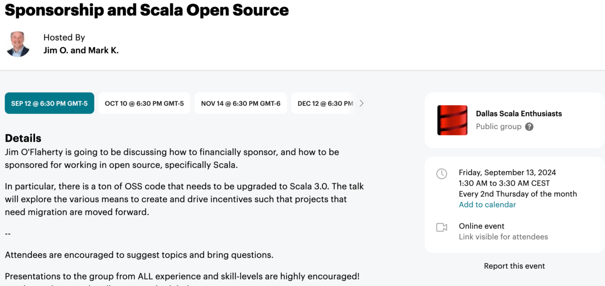 scala conferences 2024