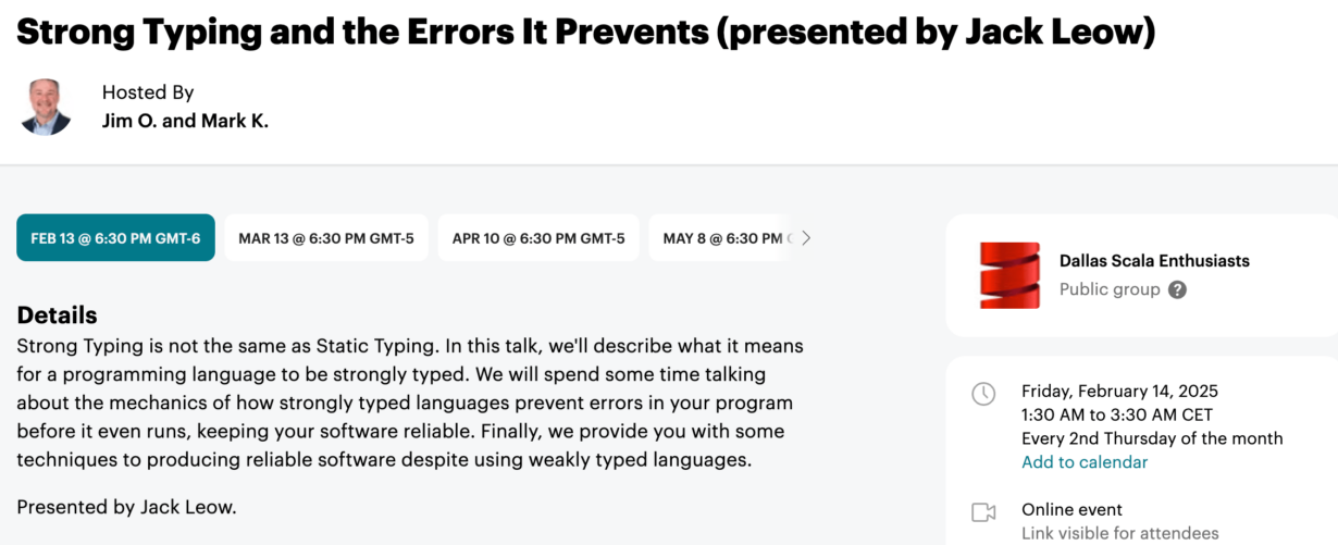 scala conferences 2025