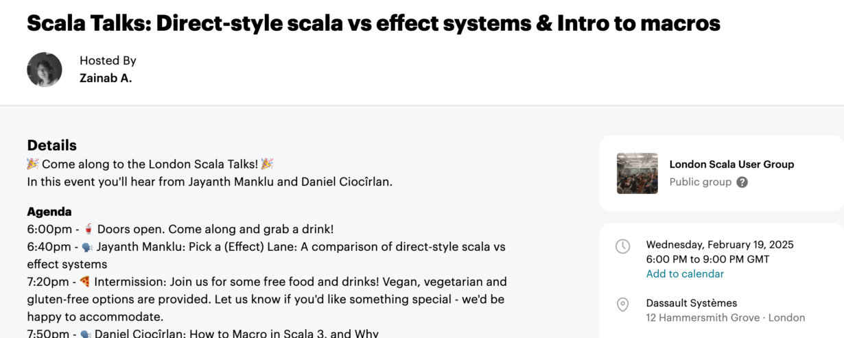 scala conferences 2025