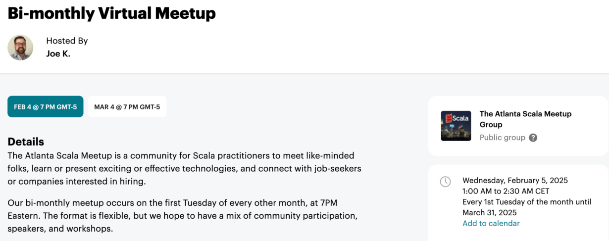 scala conferences 2025