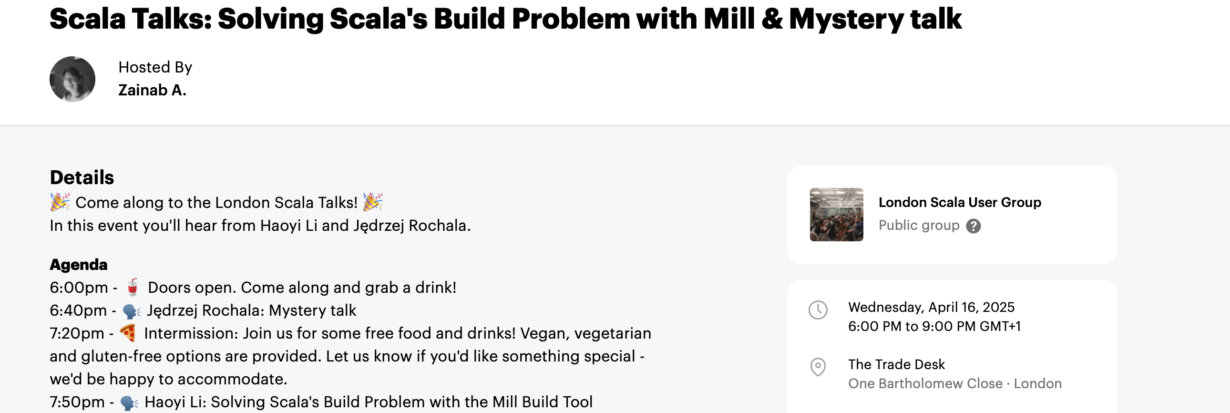 scala conferences 2025