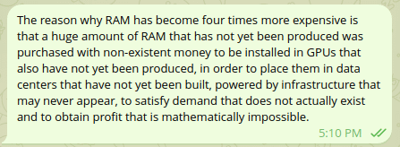 Expensive RAM